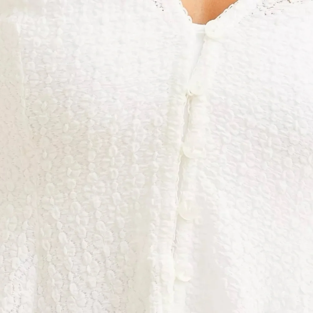 FREE PEOPLE Janey Lace Blouse